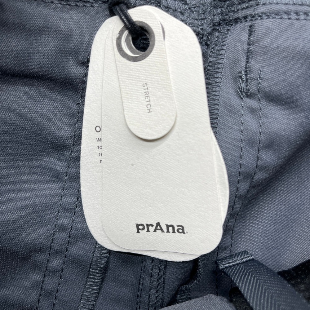 prAna Halle Jogger II Womens 0 Regular Coal Grey Tapered Hiking Outdoor Pants - Picture 6 of 10